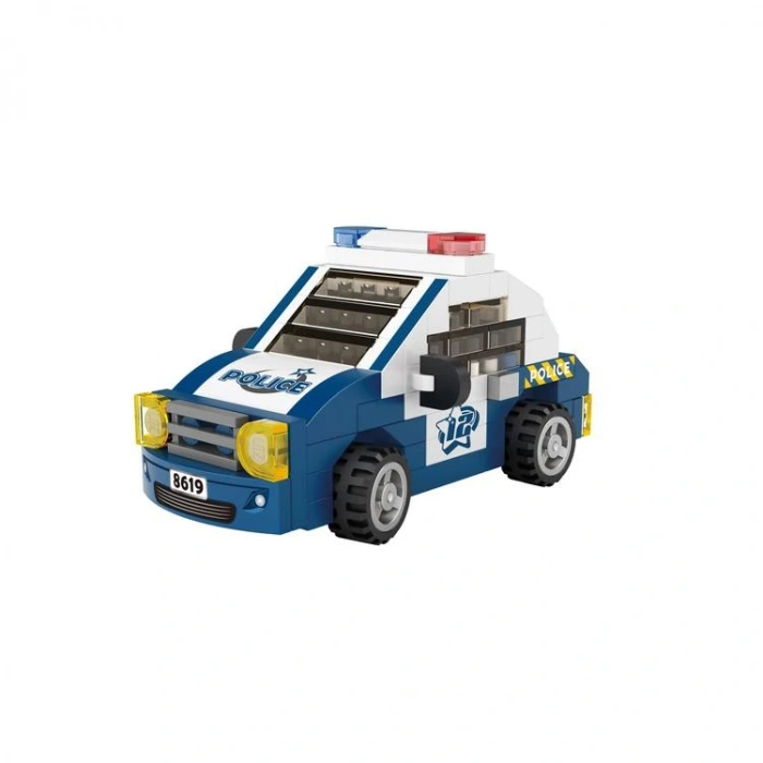 VAGONLIFE LOZ 8619 MİKRO BLOK POLİS ARABASI 140 PARÇA