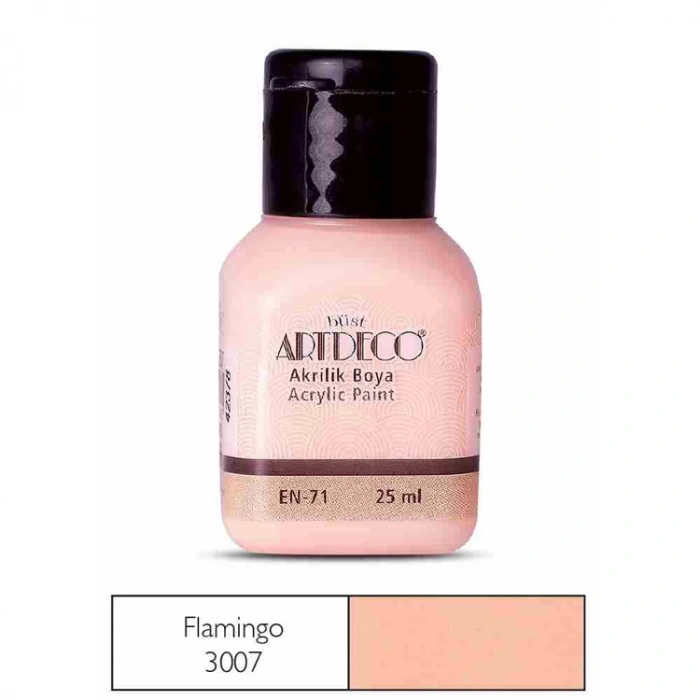 ARTDECO AKRİLİK BOYA 25 ML. FLAMINGO  070A-3007
