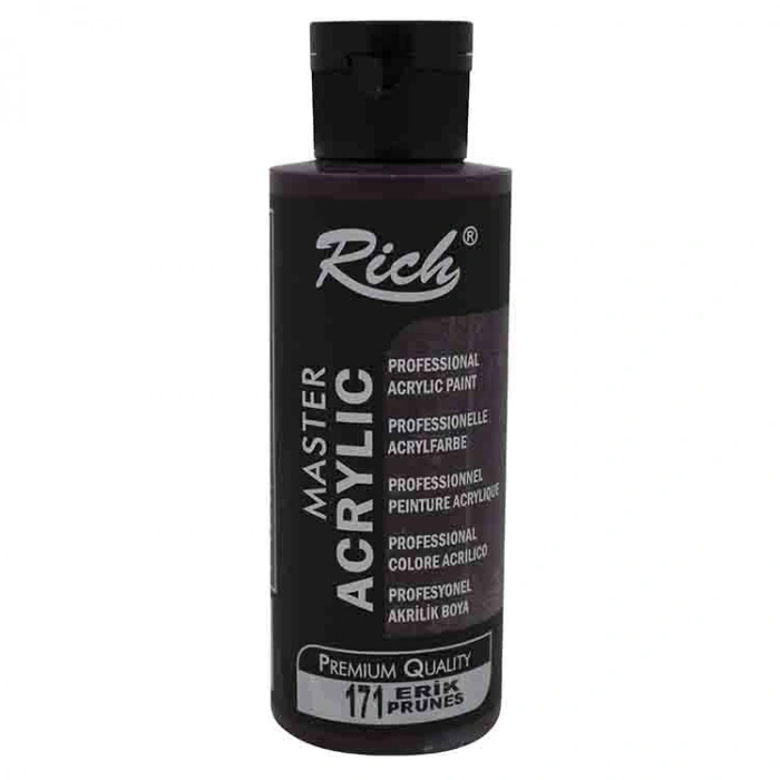 RİCH AKR-120-171 AKRİLİK BOYA 120 CC ERİK