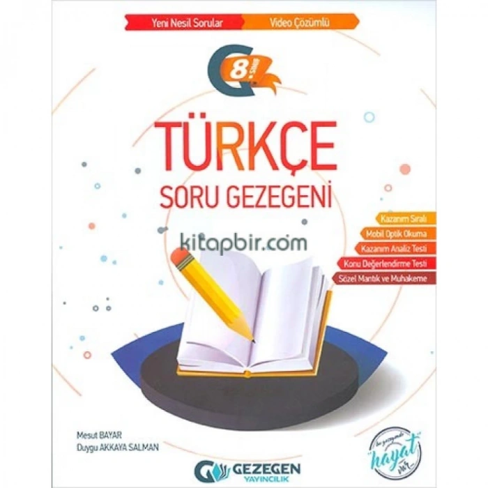 GEZEGEN 8. SINIF TÜRKÇE SORU GEZEGENİ