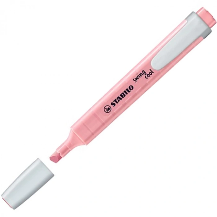 STABILO SWING COOL PASTEL FOSFORLU KALEM PEMBE 275/129-8
