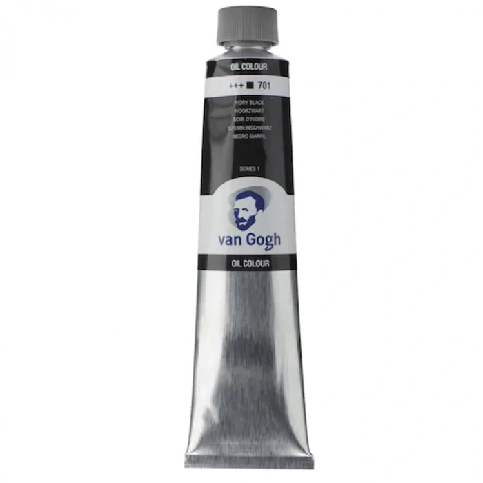 VAN GOGH YAĞLI BOYA 200 ML T.13  IVORY BLACK RT02087013