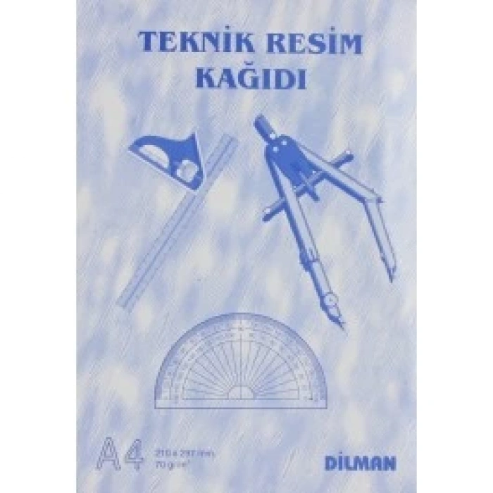DİLMAN TEKNİK RESİM KAĞIDI A4 DİKEY