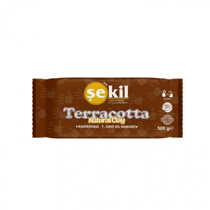 ŞEKİL VK500KHV KİL HAMURU TERRA COTTA/KAHVE  500GR.