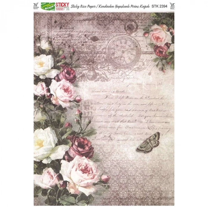 RİCH STK2394 KENDİNDEN YAPIŞKANLI STİCKY PİRİNÇ KAĞIDI