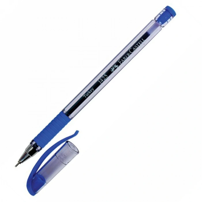 FABER CASTELL İĞNE UÇ TÜKENMEZ KALEM 1425 MAVİ