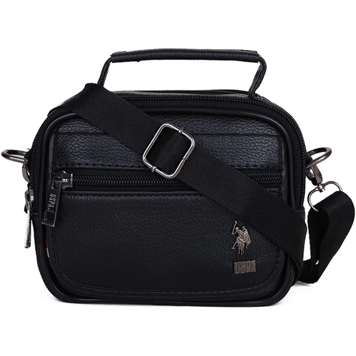 U.S POLO PLEVR8417 ERKEK EL VE OMUZ ÇANTASI SİYAH