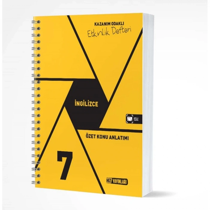 HIZ 7.SINIF İNGİLİZCE ÖZET KONU ANLATIMLI ETKİNLİK DEFTERİ