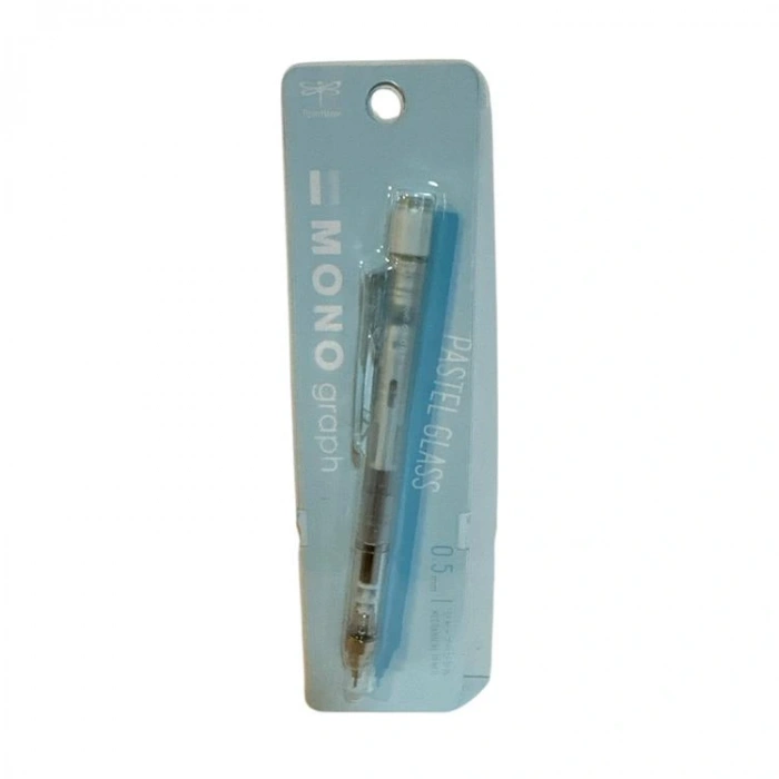 TOMBOW MONO GRAPH  MEKANİK KURŞUN KALEM 0.5MM PASTEL GLASS- CAM MAVİ  DPA-149A