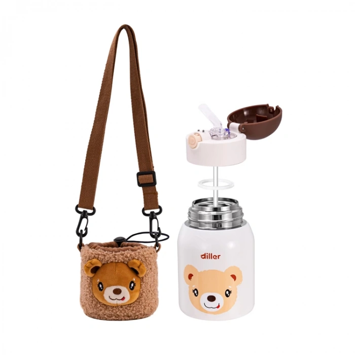 VAGONLİFE DILLER ÇELİK PİPETLİ MATARA 9004 300ML