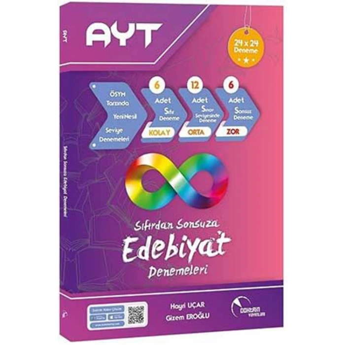 DOKTRİN AYT SIFIRDAN SONSUZA EDEBİYAT DENEMELERİ 24x24