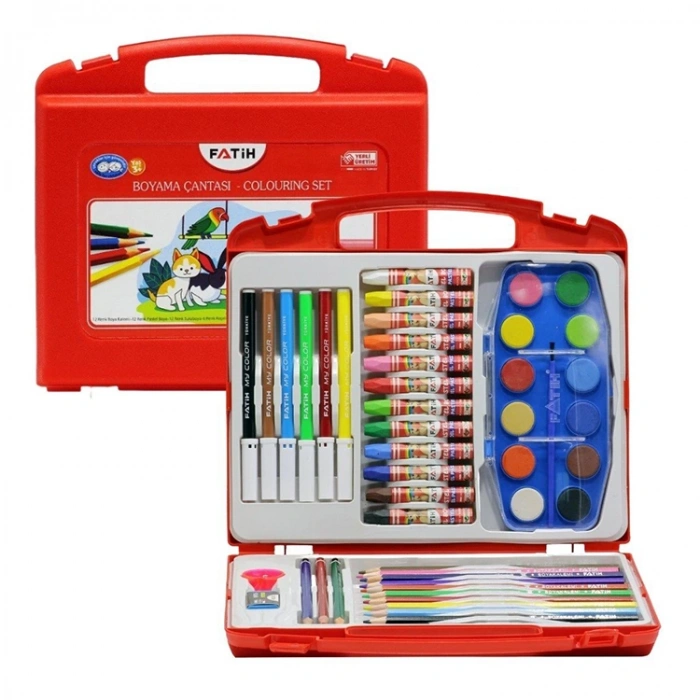 FATİH BOYAMA SETİ ÇANTALI 47 PARÇA - 33300