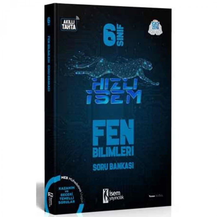 İSEM 6. SINIF HIZLI FEN BİLİMLERİ SORU BANKASI