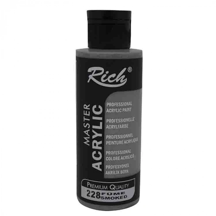 RİCH AKR-120-228 AKRİLİK BOYA 120 CC FÜME