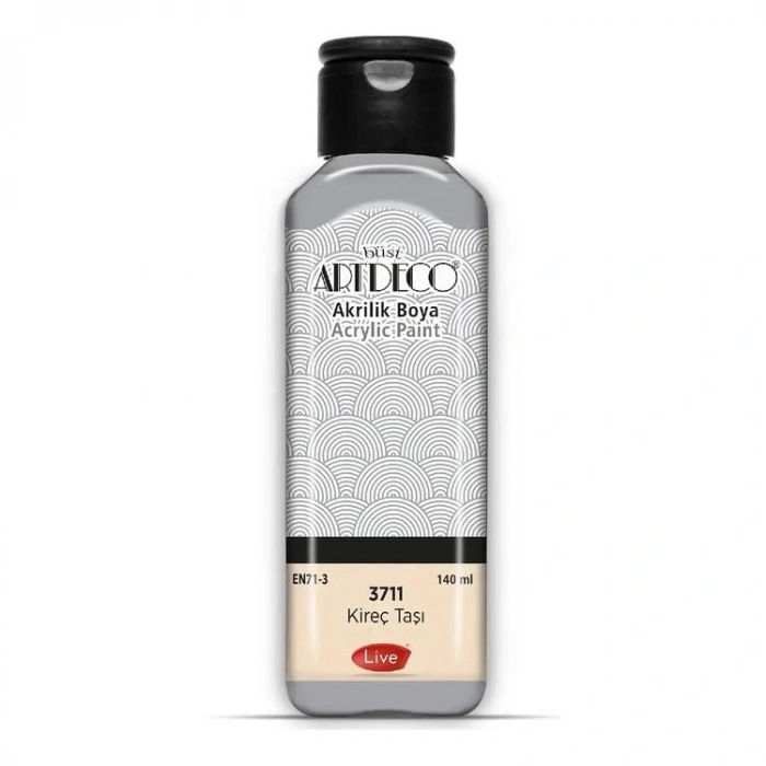 ARTDECO 070R-3711 AKRİLİK BOYA 140 ML. KİREÇ TAŞI