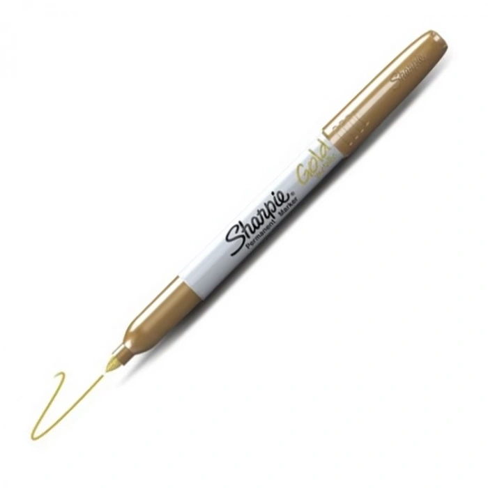 SHARPİE 1834364 PERMANENT MARKER KALEM METALİK ALTIN BULK