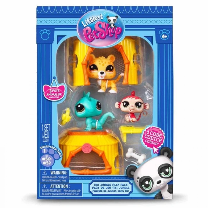 HASBRO 557-556-551 00515 LITTLES PET SHOP MİNİŞLER ORMAN OYUN SETİ