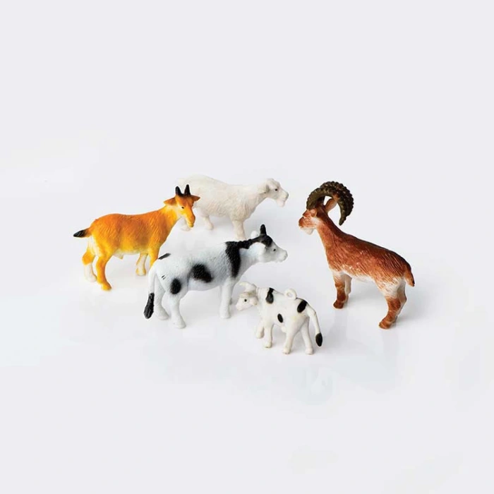 ESHEL MAKET RENKLİ EVCİL HAYVANLAR 1/100 3 LÜ