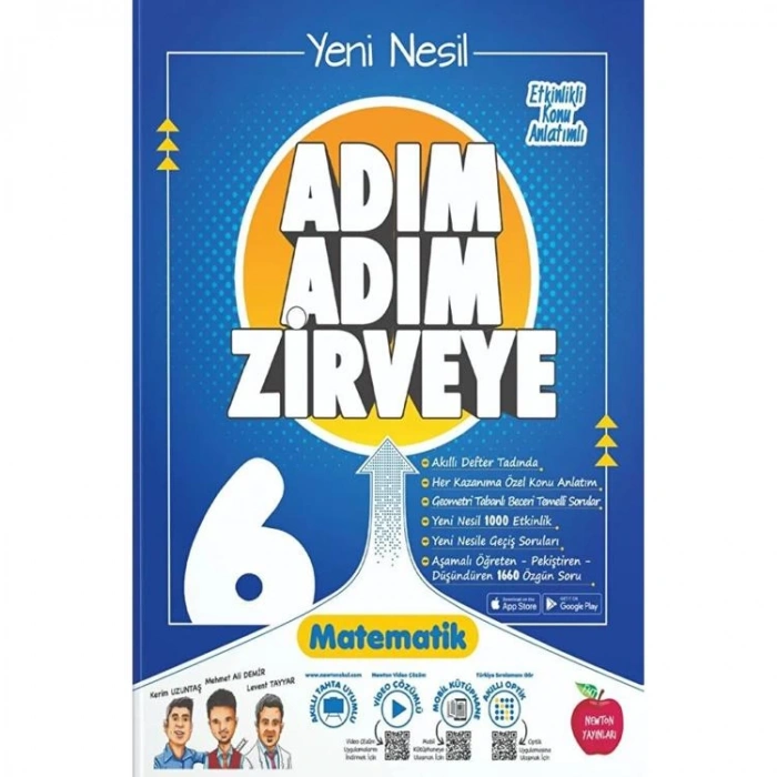 NEWTON 6. SINIF ADIM ADIM ZİRVEYE MATEMATİK SORU BANKASI