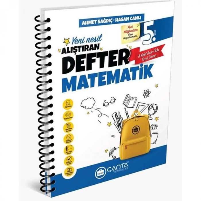 ÇANTA 5. SINIF MATEMATİK ALIŞTIRAN DEFTER