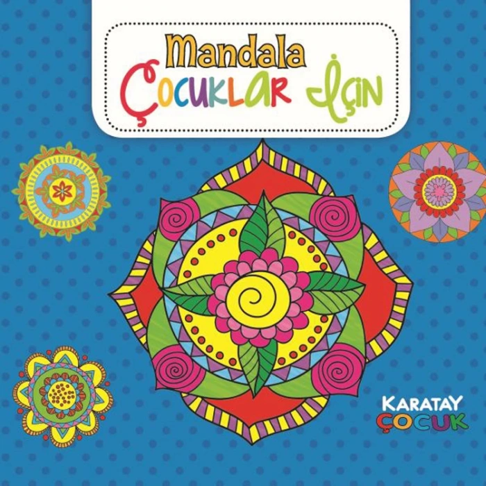 MANDALA ÇOCUKLAR İÇİN - MAVİ
