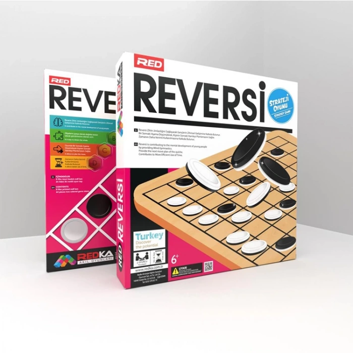 REDKA AHŞAP REVERSİ OYUNU ZEKA AKIL OYUNLARI