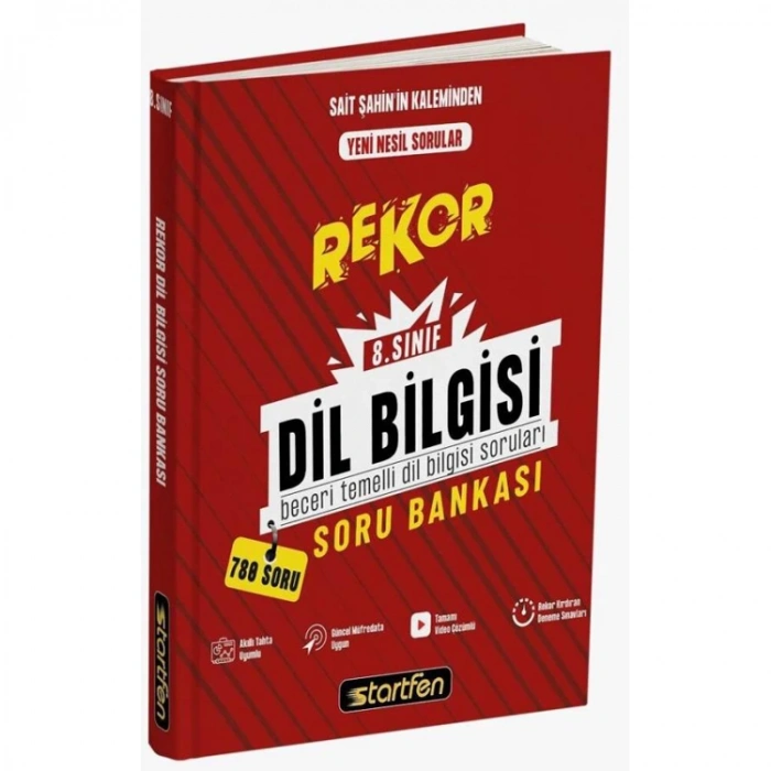 STARTFEN 8. SINIF DİL BİLGİSİ SORU BANKASI