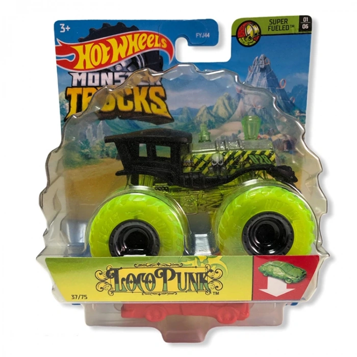 HOT WHEELS  MTL-FY44  MONSTER TRUCKS 1:64 TEKLİ ARABA