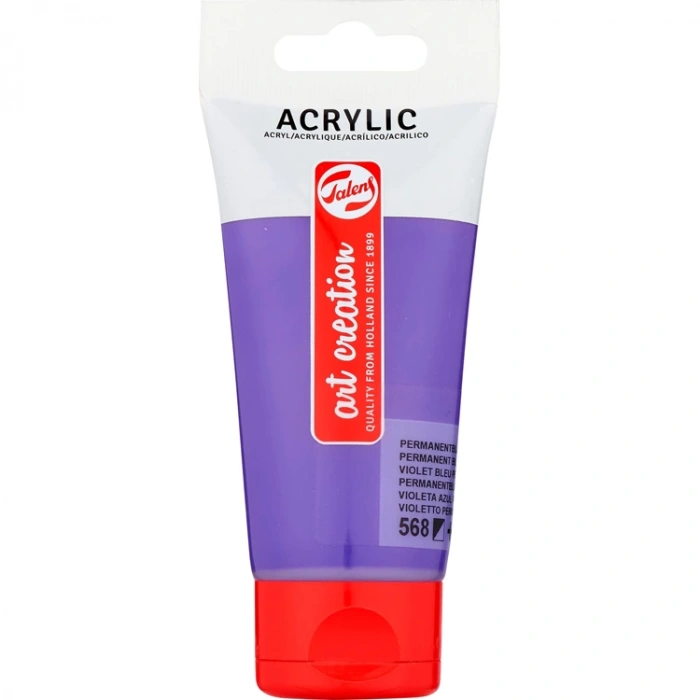 TALENS ART CREATION 75 ML AKRİLİK BOYA 568 PERMANENT BLUE VIOLET RT3511568M