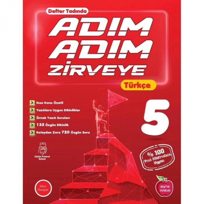 NEWTON 5. SINIF ADIM ADIM ZİRVEYE TÜRKÇE KONU ANLATIMLI SORU BANKASI