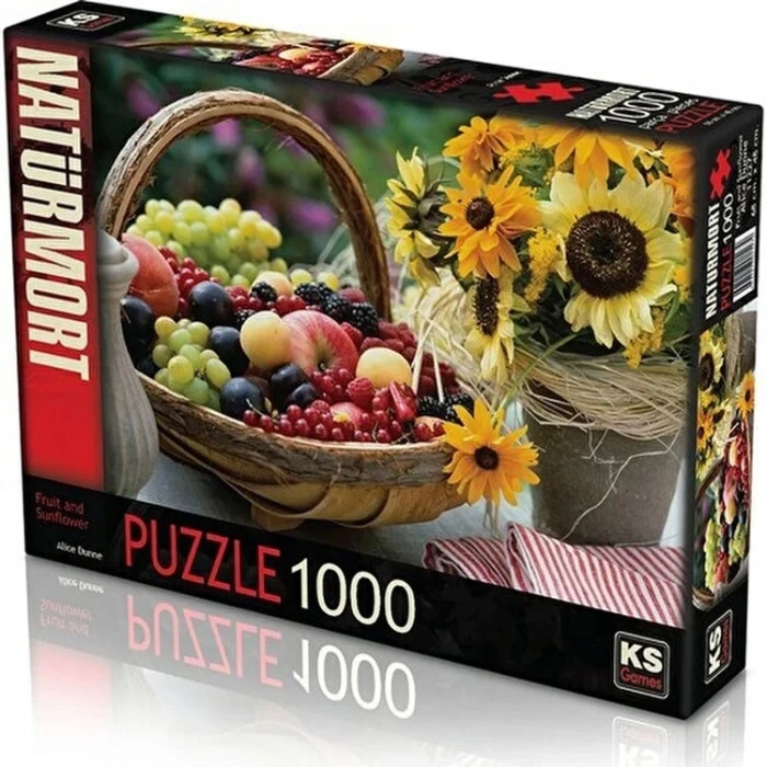 KS PUZZLE 11227 FRUIT AND SUNFLOWER 1000 PRÇ.