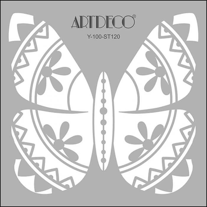 ARTDECO STENCİL 30X30CM KELEBEK 120