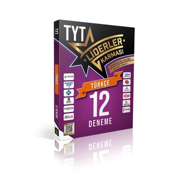 LİDERLER KARMASI TYT TÜRKÇE 12 BRANŞ DENEMESİ