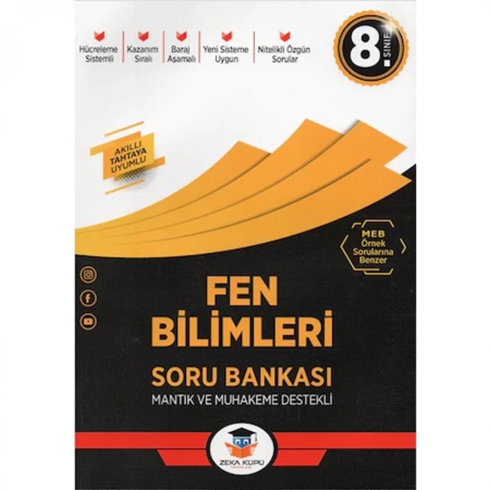 ZEKA KÜPÜ 8.SINIF FEN BİLİMLERİ SORU BANKASI