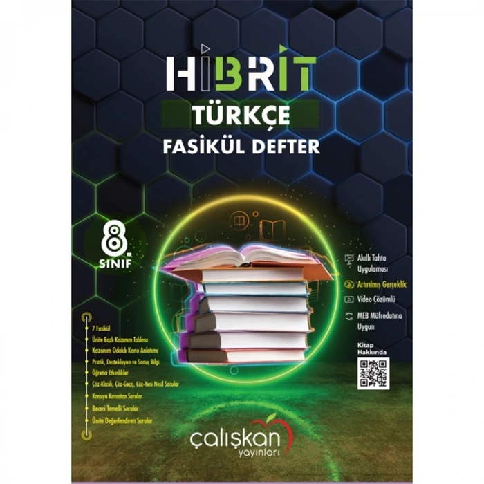 ÇALIŞKAN YAY. 8.SINIF HİBRİT TÜRKÇE FASİKÜL DEFTER