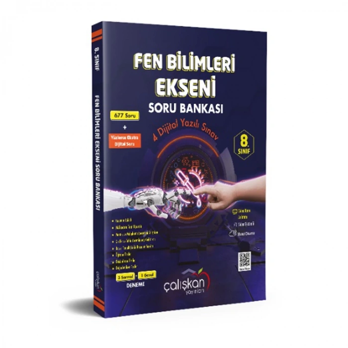 ÇALIŞKAN 8. SINIF FEN BİLİMLERİ EKSENİ SORU BANKASI
