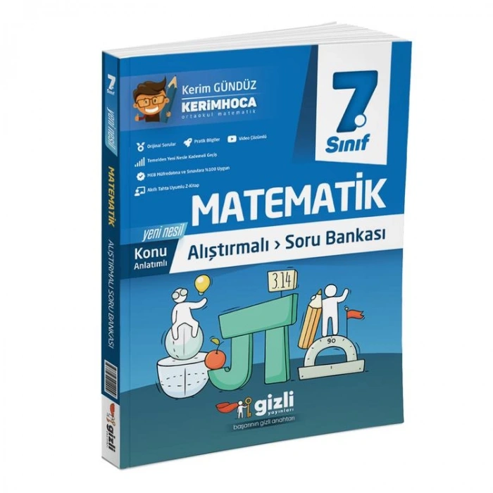 GİZLİ 7. SINIF MATEMATİK ALIŞTIRMALI SORU BANKASI