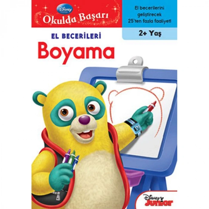 DİSNEY OKULDA BAŞARI - EL BECERİLERİ BOYAMA 2+ YAŞ