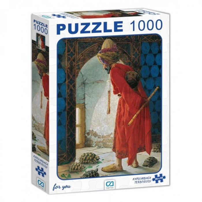CA GAMES 1000-7006 KAPLUMBAĞA TERBİYECİSİ 1000 PARÇA PUZZLE