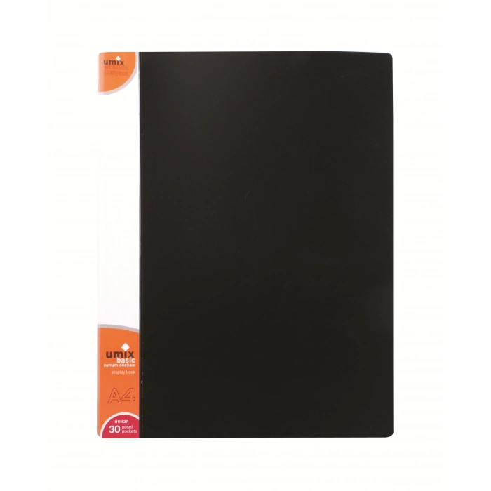 UMİX BASIC SUNUM DOSYASI 30lu SİYAH