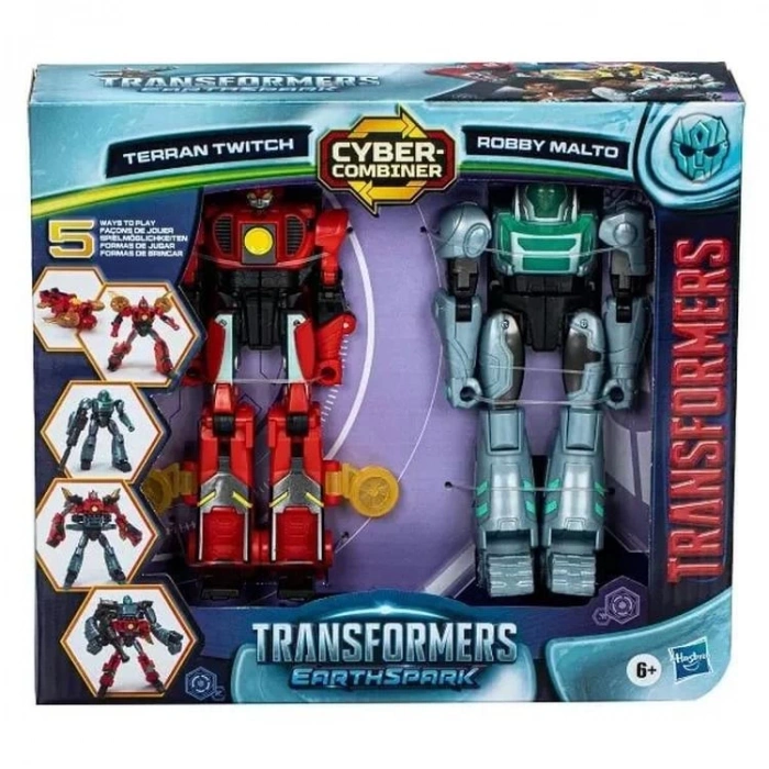 HASBRO F8438 TRANSFORMERS TERRAN TWITCH-ROBBY MALTO AKSİYON FİGÜR SETİ