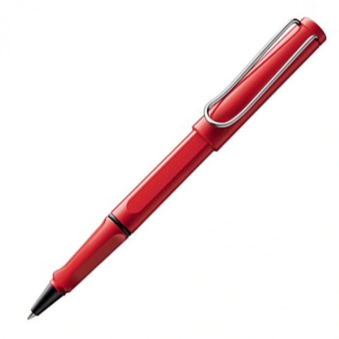 LAMY SAFARI 316 ROLLER KALEM METAL KLİPS KIRMIZI
