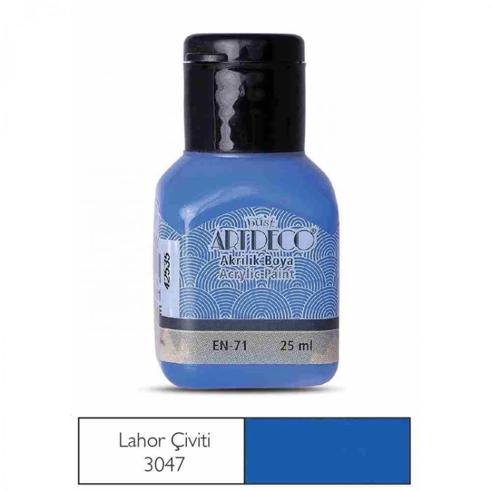 ARTDECO AKRİLİK BOYA 25 ML. LAHOR ÇİVİTİ  070A-3047
