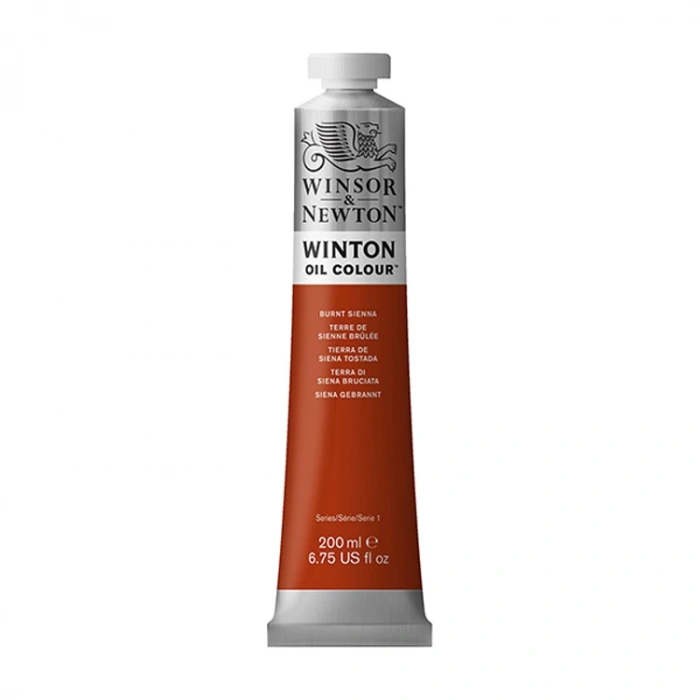 WINSOR & NEWTON WINTON YAĞLI BOYA 200 ML BURNT SIENNA -1437074