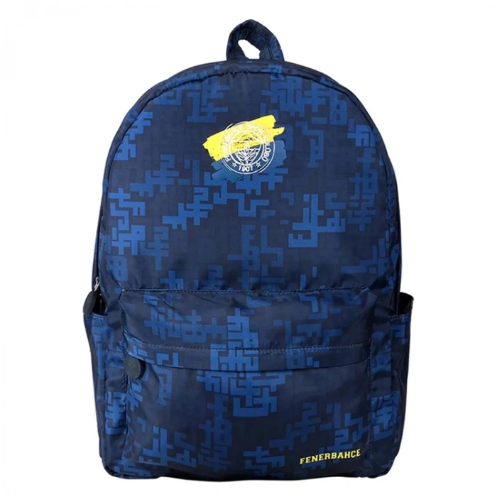 ME FENERBAHÇE 24700 KALİGRAFİK PARAŞÜT KUMAŞ SIRT ÇANTASI LACİVERT