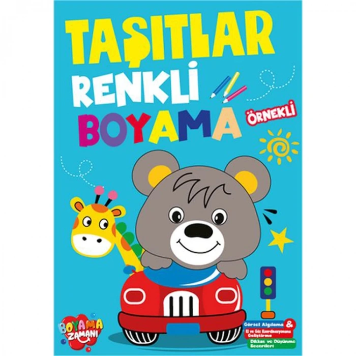 İLK BOYAMALARIM RENKLİ BOYAMA  - TAŞITLAR