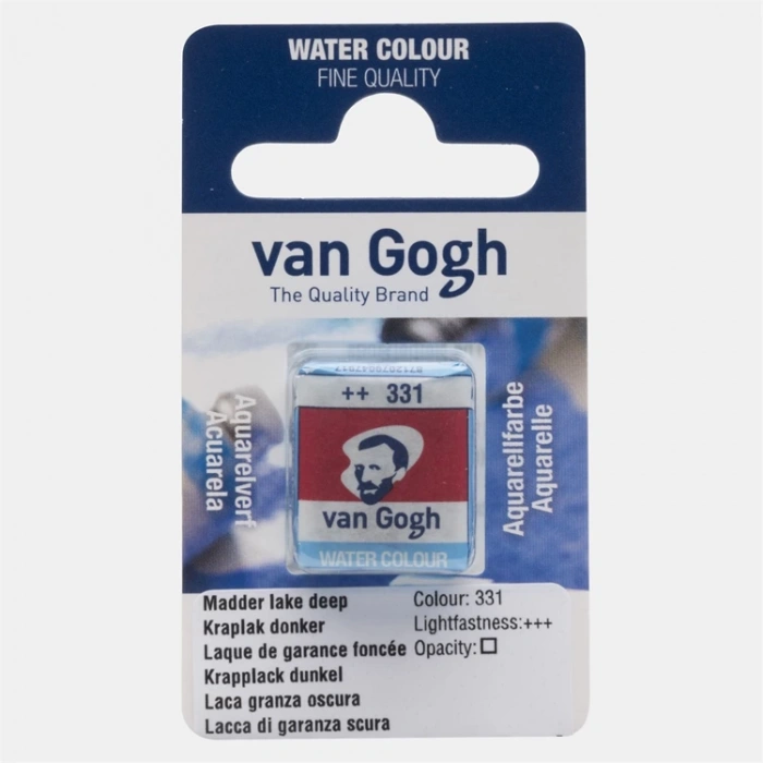 VAN GOGH 20863311 TABLET SULU BOYA YEDEĞİ - MADDER LAKE DEEP 331