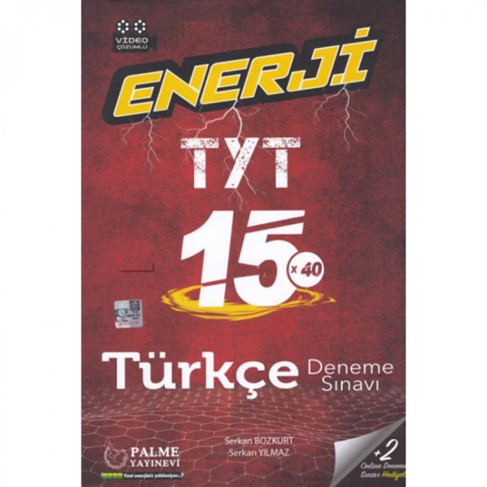 PALME 2021 ENERJİ TYT 15X40 TÜRKÇE DENEME SINAVI