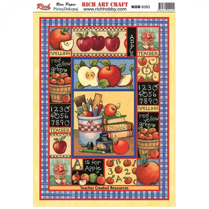 RİCH 8393 PİRİNÇ DEKOPAJ KAĞIDI
