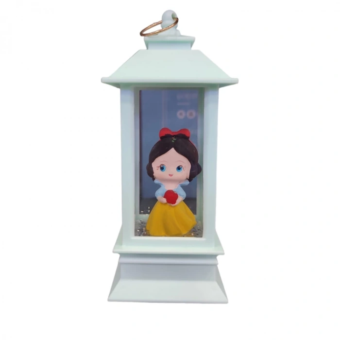 TEKNOPOİNT FD002 PİLLİ IŞIKLI IŞILTILI FANUS PRENSES SERİSİ